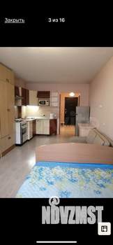 Студия квартира, на длительный срок, 29м2, 3/18 этаж