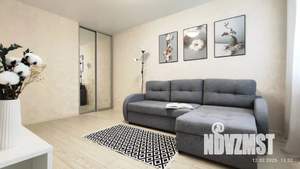 1-к квартира, посуточно, 38м2, 4/17 этаж