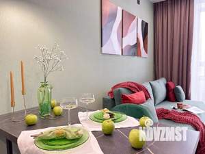 2-к квартира, посуточно, 40м2, 1/16 этаж