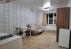 Студия квартира, на длительный срок, 26м2, 9/17 этаж