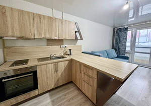 Студия квартира, на длительный срок, 27м2, 1/10 этаж