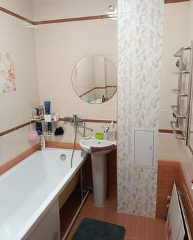 1-к квартира, на длительный срок, 45м2, 4/17 этаж