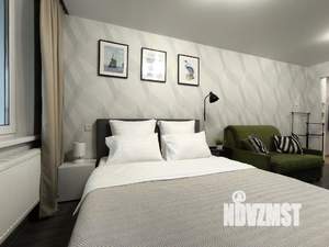 1-к квартира, посуточно, 25м2, 1/1 этаж