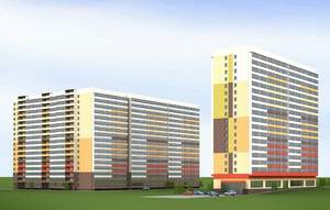 2-к квартира, на длительный срок, 45м2, 14/17 этаж