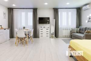 Студия квартира, посуточно, 43м2, 8/16 этаж
