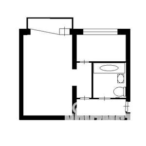 1-к квартира, на длительный срок, 31м2, 2/5 этаж