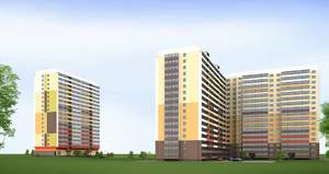 2-к квартира, на длительный срок, 45м2, 14/17 этаж