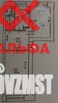 2-к квартира, на длительный срок, 42м2, 1/2 этаж