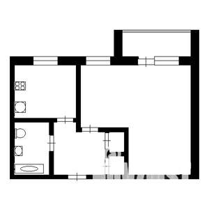 1-к квартира, на длительный срок, 36м2, 9/9 этаж