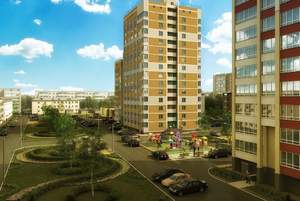 Студия квартира, на длительный срок, 27м2, 2/14 этаж