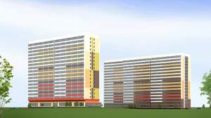 2-к квартира, на длительный срок, 45м2, 14/17 этаж