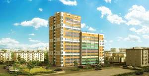 Студия квартира, на длительный срок, 27м2, 2/14 этаж