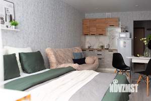 1-к квартира, посуточно, 26м2, 1/1 этаж