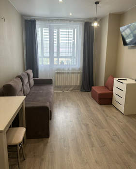 Студия квартира, на длительный срок, 33м2, 5/25 этаж