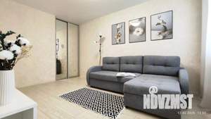 1-к квартира, посуточно, 38м2, 1/1 этаж