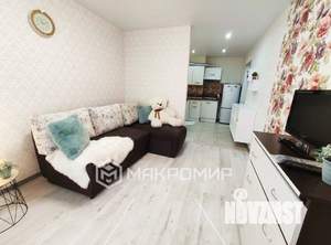 Студия квартира, на длительный срок, 26м2, 4/17 этаж