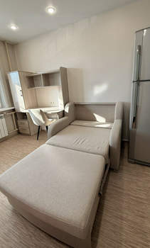 Студия квартира, на длительный срок, 23м2, 2/17 этаж