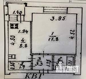 1-к квартира, на длительный срок, 35м2, 1/9 этаж
