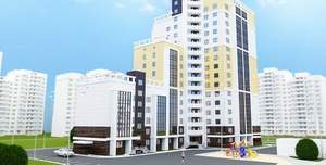 1-к квартира, на длительный срок, 44м2, 13/16 этаж