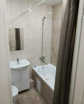 Студия квартира, на длительный срок, 26м2, 16/17 этаж