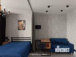 1-к квартира, посуточно, 40м2, 14/15 этаж