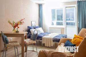 1-к квартира, посуточно, 28м2, 1/1 этаж