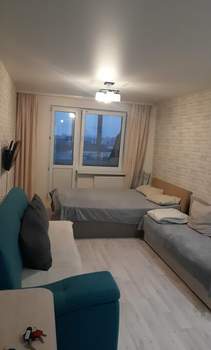 Студия квартира, на длительный срок, 26м2, 5/17 этаж