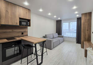 Студия квартира, на длительный срок, 29м2, 13/17 этаж