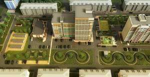 Студия квартира, на длительный срок, 27м2, 2/14 этаж