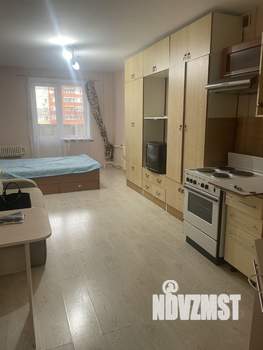 Студия квартира, на длительный срок, 29м2, 3/18 этаж