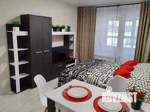 Студия квартира, посуточно, 34м2, 4/17 этаж