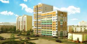 Студия квартира, на длительный срок, 27м2, 2/14 этаж