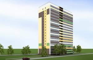 2-к квартира, на длительный срок, 44м2, 5/18 этаж