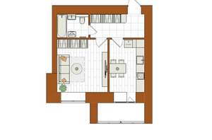 1-к квартира, вторичка, 39м2, 1/12 этаж