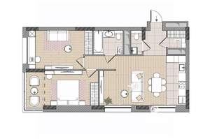 3-к квартира, вторичка, 73м2, 3/17 этаж