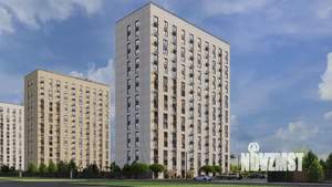 2-к квартира, строящийся дом, 48м2, 2/17 этаж
