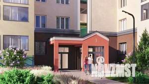 1-к квартира, строящийся дом, 46м2, 6/8 этаж