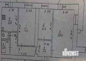 3-к квартира, вторичка, 68м2, 10/12 этаж