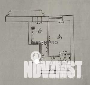 1-к квартира, вторичка, 38м2, 1/10 этаж