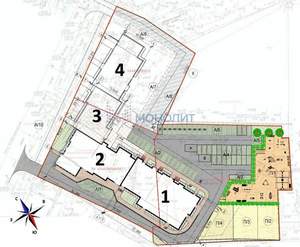 1-к квартира, вторичка, 39м2, 7/13 этаж