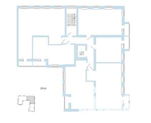 2-к квартира, строящийся дом, 55м2, 4/8 этаж