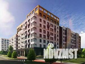 2-к квартира, строящийся дом, 86м2, 1/6 этаж
