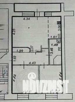 3-к квартира, вторичка, 61м2, 5/5 этаж