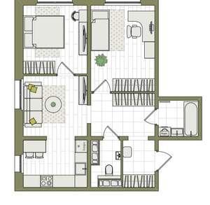 3-к квартира, вторичка, 57м2, 10/17 этаж