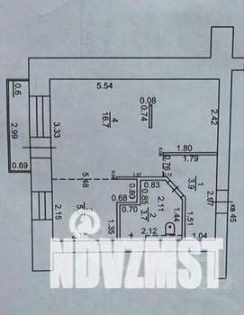 1-к квартира, вторичка, 33м2, 3/9 этаж