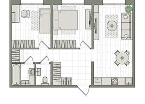 3-к квартира, вторичка, 60м2, 2/16 этаж