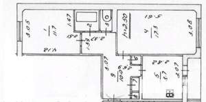 2-к квартира, вторичка, 53м2, 4/5 этаж