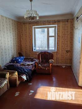3-к квартира, вторичка, 59м2, 1/2 этаж