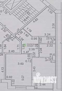 2-к квартира, вторичка, 57м2, 5/7 этаж