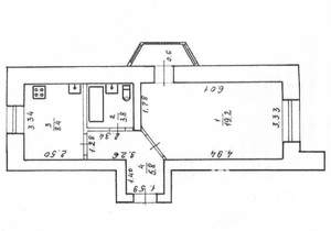 1-к квартира, вторичка, 37м2, 3/9 этаж